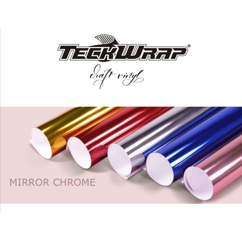 TECKWRAP Mirror Chrome Adhesive Vinyl 12x12 – Crafts N Beyond